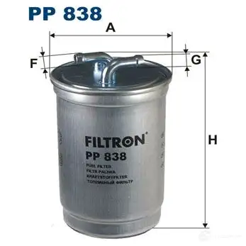 Топливный фильтр FILTRON UY5G6 X 5904608008381 pp838 2103417 изображение 0