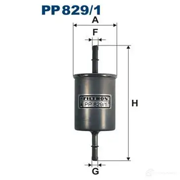 Топливный фильтр FILTRON HNQSA 8 5904608028297 2103391 pp8291 изображение 0