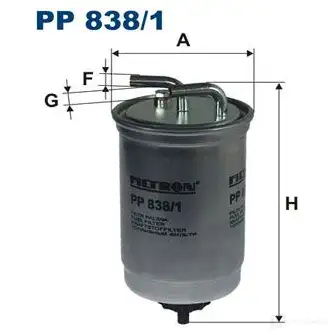 Топливный фильтр FILTRON ZG 408 2103418 5904608018380 pp8381
