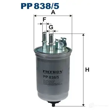 Топливный фильтр FILTRON Z SN7M4 5904608068385 2103422 pp8385 изображение 0