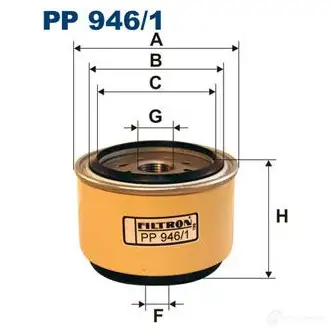 Топливный фильтр FILTRON 2103600 5904608029461 3GK I4K pp9461 изображение 0