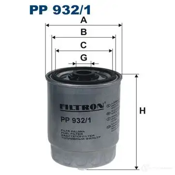 Топливный фильтр FILTRON 5904608029324 2103588 pp9321 AU2 SNTN
