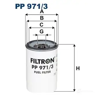 Топливный фильтр FILTRON pp9713 L2 EBE 2103652 изображение 0