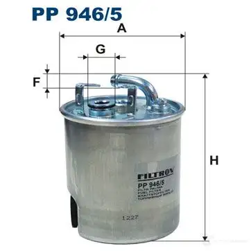 Топливный фильтр FILTRON 5904608069467 2103603 pp9465 TYX7 WJ