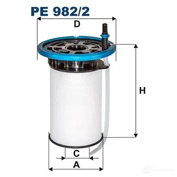 Топливный фильтр FILTRON 5904608039828 8M K0CW pe9822 2103342