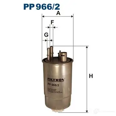 Топливный фильтр FILTRON pp9662 3T BYK1 5904608039668 2103628