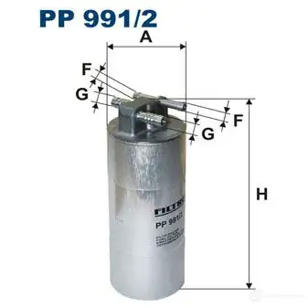 Топливный фильтр FILTRON 4 QJQO3 pp9912 5904608039910 2103695 изображение 0