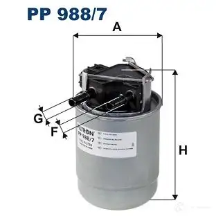 Топливный фильтр FILTRON 1437964477 ADV HILR pp9887