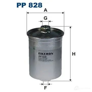Топливный фильтр FILTRON 5904608008282 Y1NXI 8V pp828 2103389