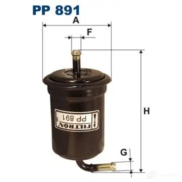 Топливный фильтр FILTRON 7 YHBP pp891 2103539 5904608008916