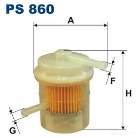 Топливный фильтр FILTRON 5904608008602 PBS 3N7 ps860 2103708 изображение 0