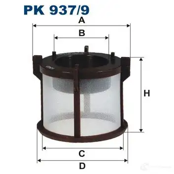 Топливный фильтр FILTRON pk9379 APT2NA K 5904608109378 2103358