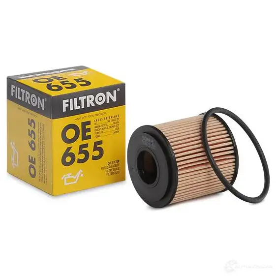 Масляный фильтр FILTRON 5904608006554 2102932 oe655 54JXF T изображение 1