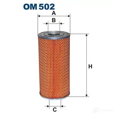 Масляный фильтр FILTRON om502 5904608005021 90Q XQ 88903493