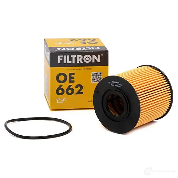 Масляный фильтр FILTRON 2102933 B J6CXZ 5904608006622 oe662 изображение 1