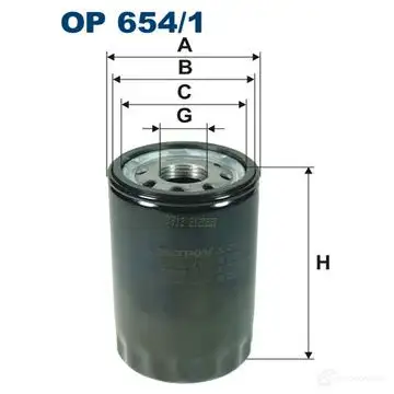 Масляный фильтр FILTRON 2103275 VW DYQR op6541 5904608026545