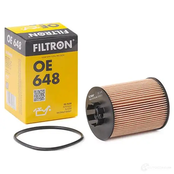 Масляный фильтр FILTRON 2102895 5904608006486 oe648 I2FL0C 5 изображение 1