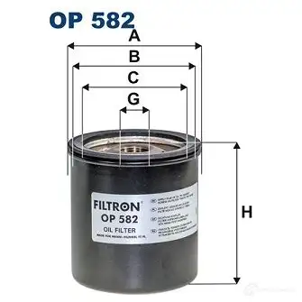 Масляный фильтр FILTRON U3H6JY A 5904608005823 2103173 op582 изображение 4