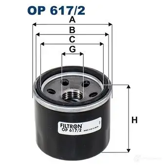 Масляный фильтр FILTRON op6172 RMH 95Q 1437416563