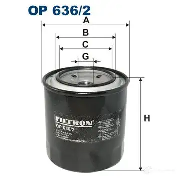 Масляный фильтр FILTRON op6362 5904608026361 2103253 A8D 31
