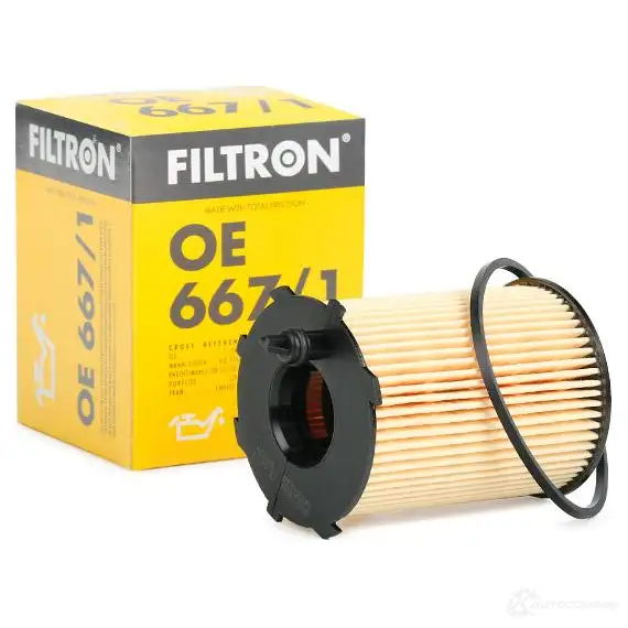 Масляный фильтр FILTRON 5904608026675 EJ PBZ 2102947 oe6671 изображение 1