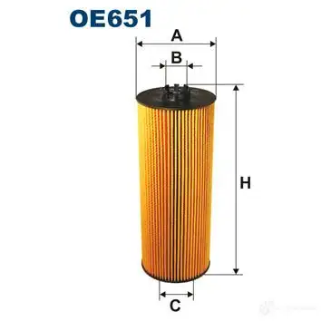 Масляный фильтр FILTRON 2102925 GYO 3N oe651 5904608006516