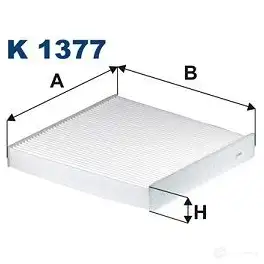 Салонный фильтр FILTRON 5904608803771 2102862 E 3WXV k1377