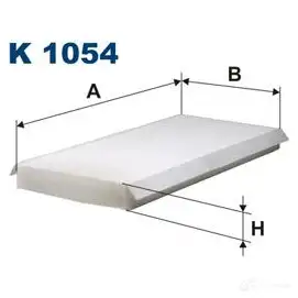 Салонный фильтр FILTRON 5904608010544 k1054 NLI8 K 2102497