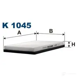 Салонный фильтр FILTRON 5904608010452 k1045 2102486 C H7BBH изображение 0