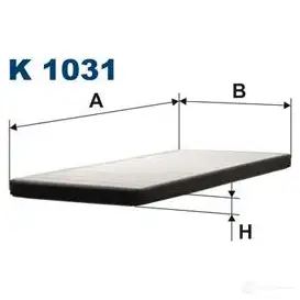 Салонный фильтр FILTRON 2102467 5904608010315 k1031 1P TK7E7
