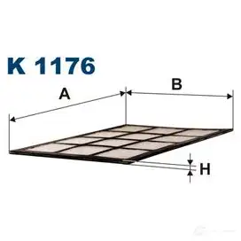 Салонный фильтр FILTRON 94I6 3O 5904608801760 2102656 k1176