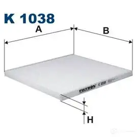 Салонный фильтр FILTRON k1038 5904608010384 3H3A 7U 2102478