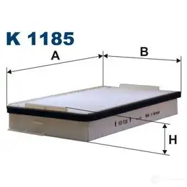 Салонный фильтр FILTRON k1185 E6 ECJ1C 2102666 5904608801852