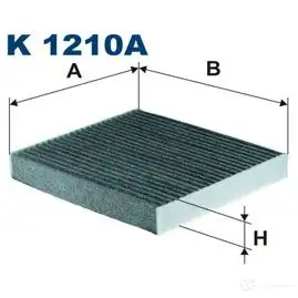 Салонный фильтр FILTRON 5904608902108 k1210a 0O6 DR 2102685