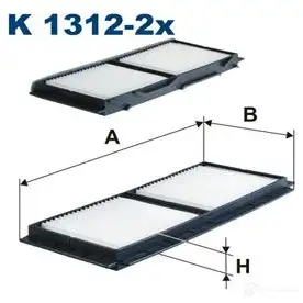 Салонный фильтр FILTRON 2102800 k13122x LYCGV1 X 5904608803122 изображение 0