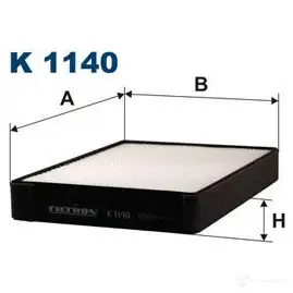 Салонный фильтр FILTRON 5904608801401 k1140 WL9 20ZO 2102606