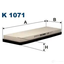 Салонный фильтр FILTRON k1071 2102516 5904608080714 F T6CSX изображение 1