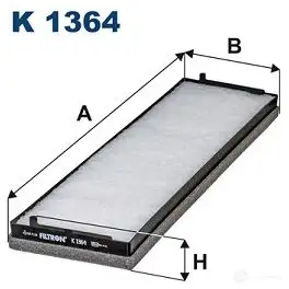 Салонный фильтр FILTRON k1364 5904608803641 2102857 FHJOUY K