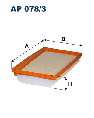 Воздушный фильтр FILTRON 5XM9T7 I ZITIQ AP078/3 1300311378