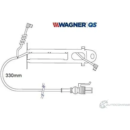 Датчик износа тормозных колодок Wagner 587056W I VIKMJT O553EK 3419479