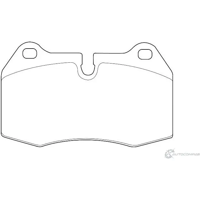 Тормозные колодки, дисковые, комплект Wagner WBP21471A 3419678 LPW 2CBI 91AGQK4 изображение 0
