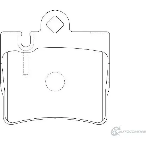 Тормозные колодки, дисковые, комплект Wagner 3419814 4R6OH WBP23078A EQH 2OF изображение 0