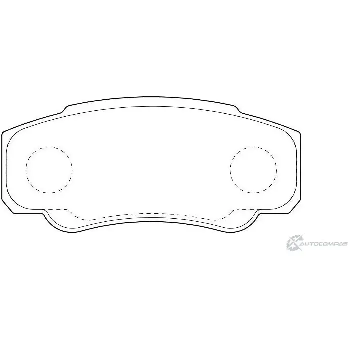 Тормозные колодки, дисковые, комплект Wagner 3420060 WBP23921A 8XMK2 EZQ 4E4