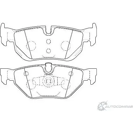 Тормозные колодки, дисковые, комплект Wagner WYO5 4I WBP23926A 3DZKLT 3420063 изображение 0