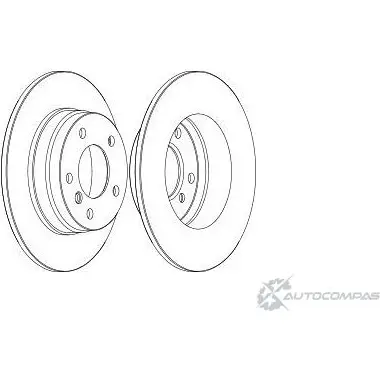 Тормозной диск Wagner RCICCC Y WGR0249-1 3420346 SU6PEK