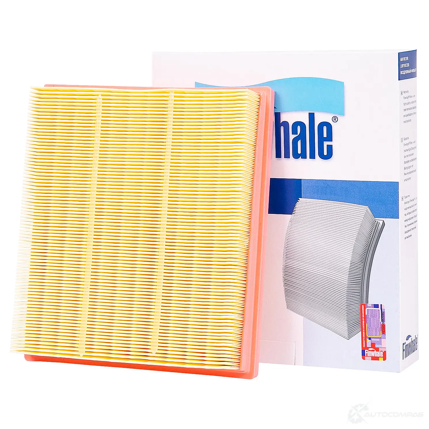 Воздушный фильтр FINWHALE SBF9 4L AF929 1422911145 - Изображение 1