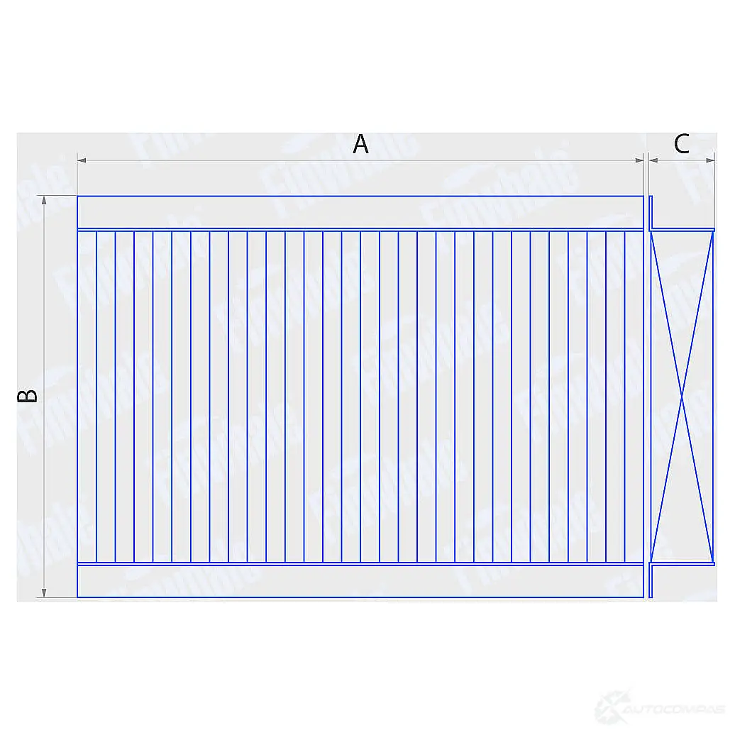 Салонный фильтр FINWHALE AS949C 5H R3VA4 1439960405 изображение 1
