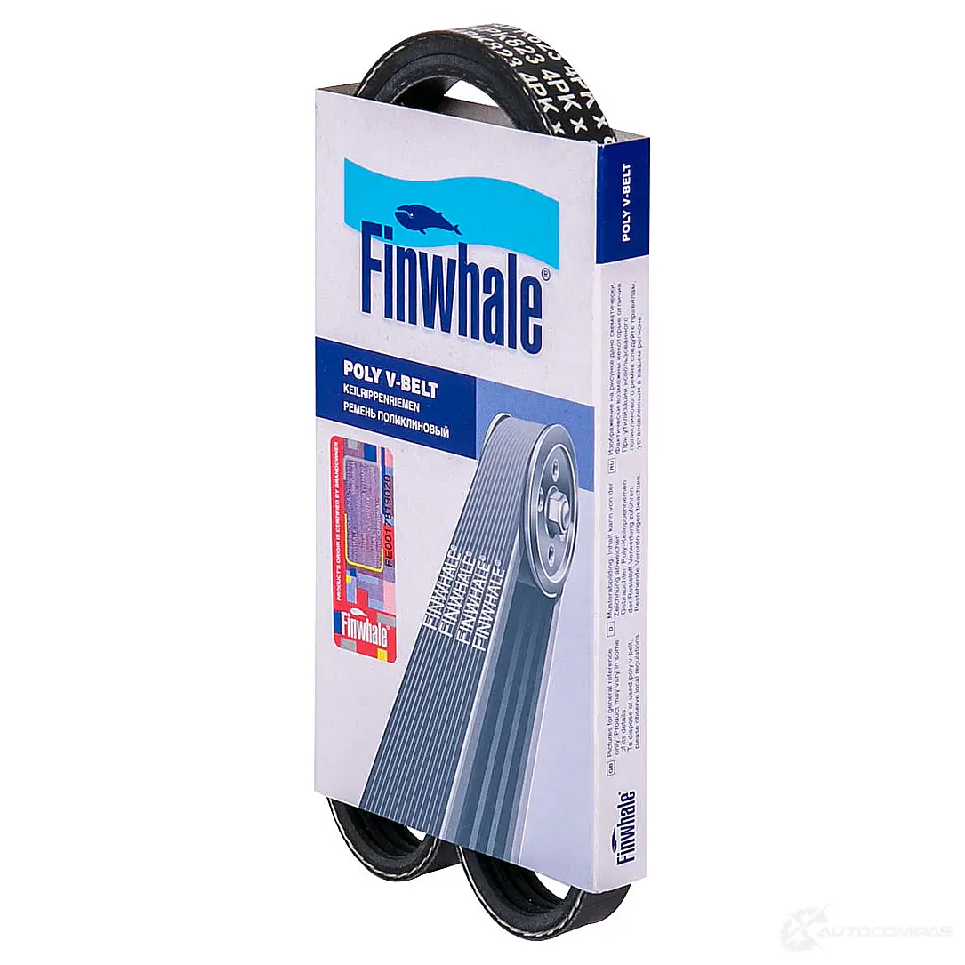 Приводной ремень поликлиновой FINWHALE BP4PK823 137819665 PC1Y M