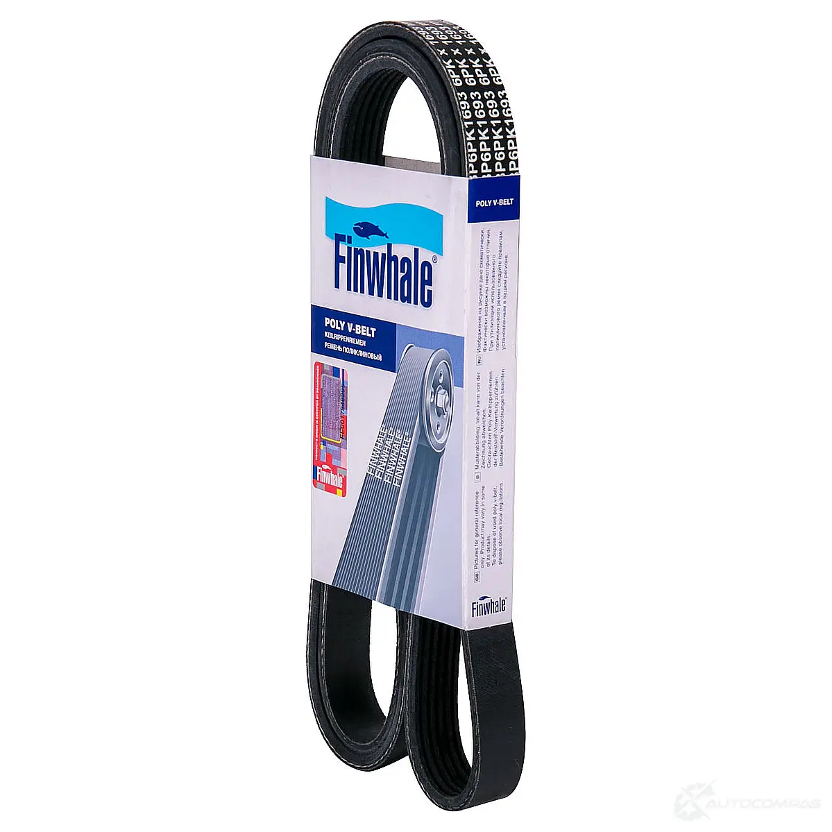 Приводной ремень поликлиновой FINWHALE 114668821 Z J8TRSB BP6PK1693 изображение 0