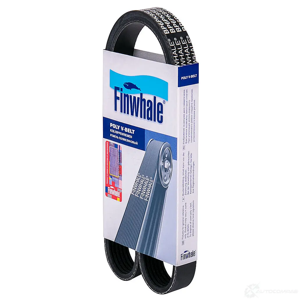Приводной ремень поликлиновой FINWHALE BP6PK950 137764643 7RWS YK5